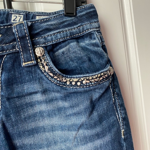 Miss me bling jeans size 27 boot cut - Picture 4 of 5